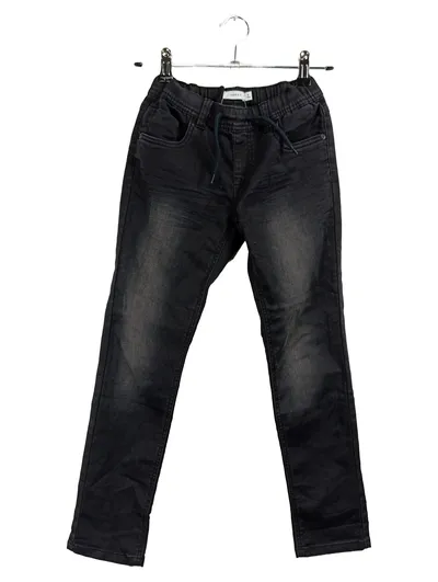 NAME IT Kinder Jeans Hose Regular Fit Grau Gr. 134