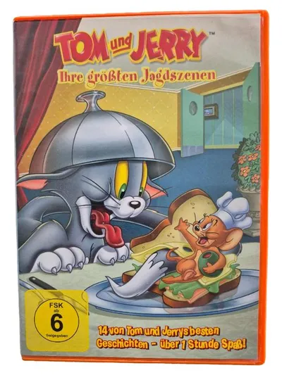 Tom und Jerry - Ihre größten Jagdszenen - DVD Animationsfilm Kinderfilm