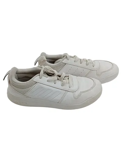 Adidas Sneaker Low Kinder Weiß Gr. 35 Sportschuhe Turnschuhe