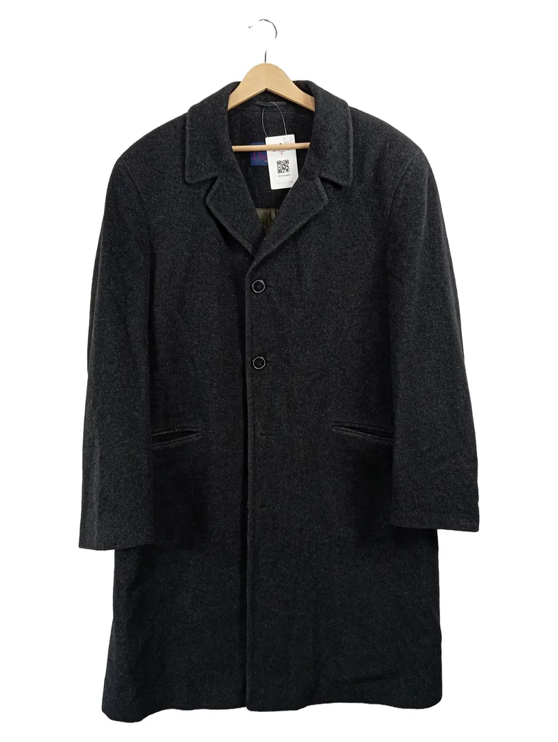 Darebridge Herren Wollmantel Grau Gr. 54 XXL Kaschmir Wolle Klassisch 1