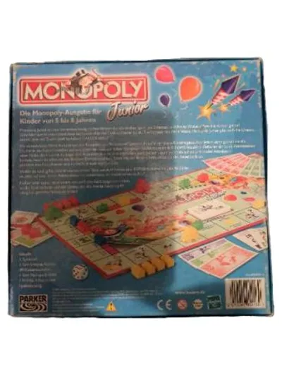 Monopoly Junior Brettspiel Parker Hasbro Kinder ab 5 Jahren