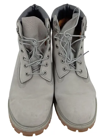 Timberland Stiefel Herren Grau Gr. 45 Outdoor Leder Boots
