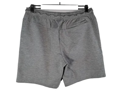 Crivit Herren Sport Shorts Gr. 48-50 M Grau Meliert Jogger Kurze Hose