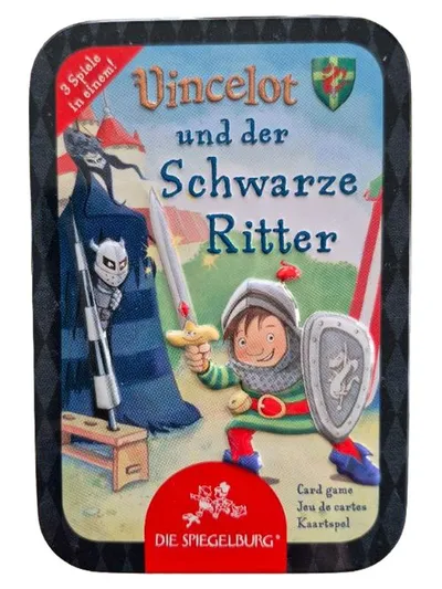Die Spiegelburg Kartenspiel Vincelot und der Schwarze Ritter Kinder 3 in 1