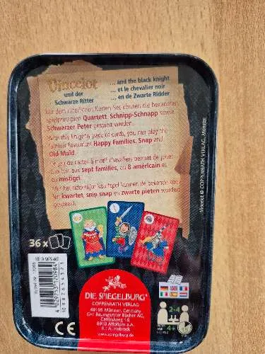 Die Spiegelburg Kartenspiel Vincelot und der Schwarze Ritter Kinder 3 in 1