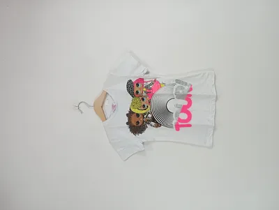 L.O.L. Surprise! OMG Tour Fanshirt T-Shirt Kinder Mädchen Gr. 116 Weiß