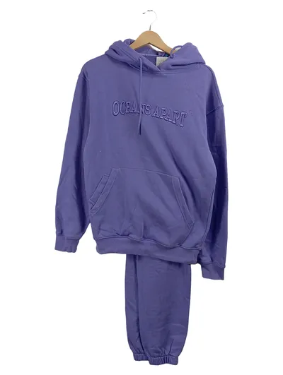 OCEANSAPART Jogginganzug Hoodie + Hose Damen Gr. S Lila Sportlich