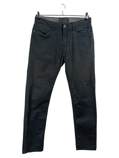 Oakley Herren Slim Fit Jeans 34/32 Schwarz Chino Hose