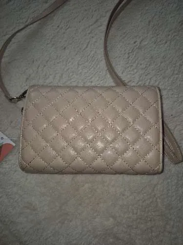 Janeeben Damen Umhängetasche gesteppt Rosa Elegant Crossbody Tasche