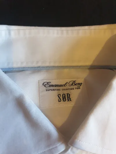 Emanuel Berg Herren Business Hemd Weiß Gr. 42 Langarm Uni