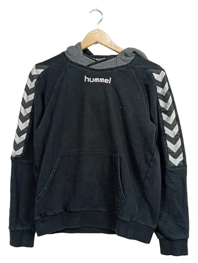 hummel Kinder Kapuzenpullover Hoodie Gr. 176 Schwarz Sport