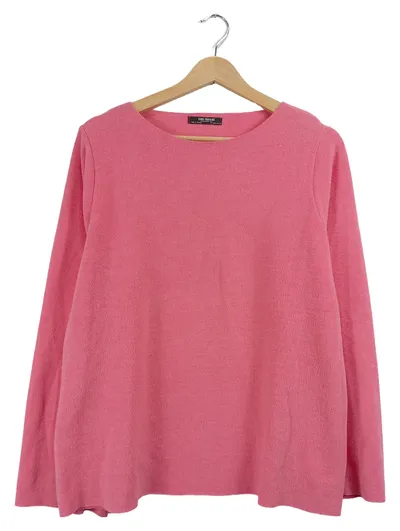 Zara Trafaluc Damen Pullover Langarm Rosa Gr. L Oversized Basic