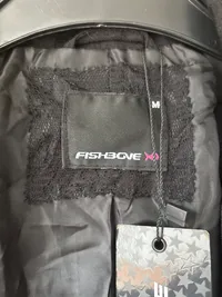 Fishbone Damen Bolero Jacke Gr. M Schwarz Pailletten Glamourös Party 3