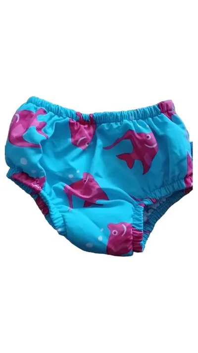 I PLAY Schwimmwindel Badehose Fische Blau Gr. 86/92 UPF 50+