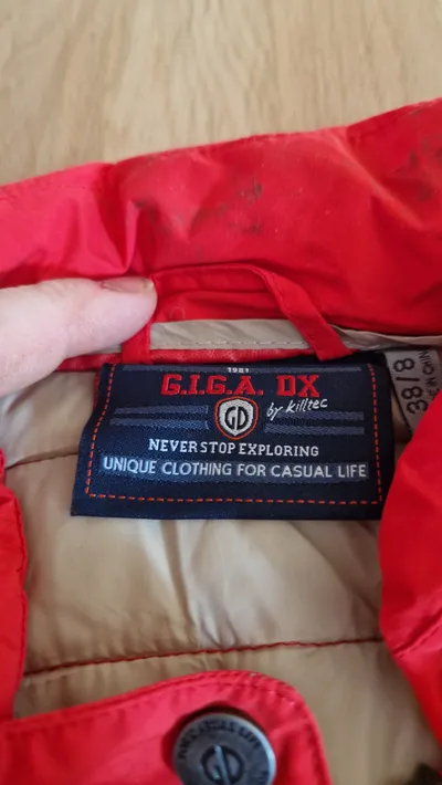 G.I.G.A. DX Damen Steppjacke Rot Gr. 38 M Outdoor Freizeit