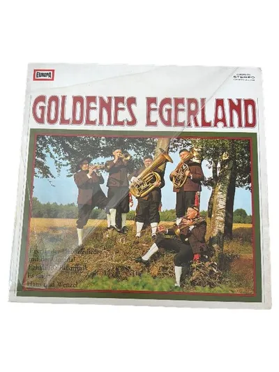 Goldenes Egerland EUROPA Vinyl Album Original Eghalanda Blasmusik LP