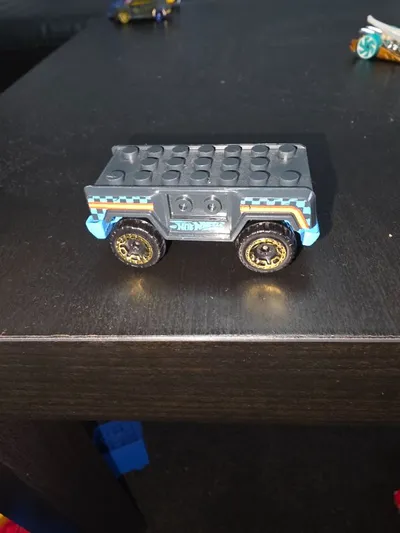 Hot Wheels Bricking Trails Spielzeugauto Grau Kunststoff Metall 6.5 cm