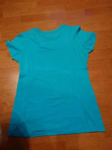 Ezekiel Damen T-Shirt Türkis Zebra Tiger Motiv Gr. M Streetwear