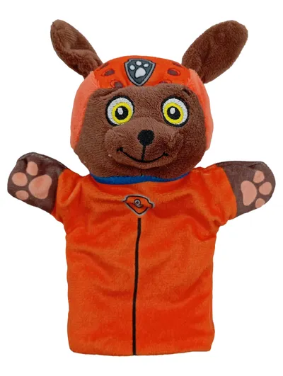 dairy4fun Handpuppe Hund Zuma Paw Patrol Plüschtier Orange 21 cm