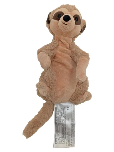 Warmies Erdmännchen Kuscheltier Plüschtier Braun 23 cm