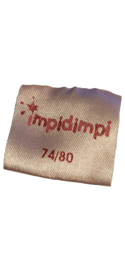 Impidimpi Baby Body Tropical Beach Mädchen Gr. 74, 80 Weiß Schildkröte