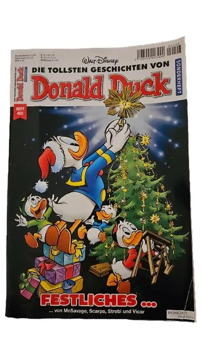 Die tollsten Geschichten von Donald Duck Sonderheft 403 Festliches Comic