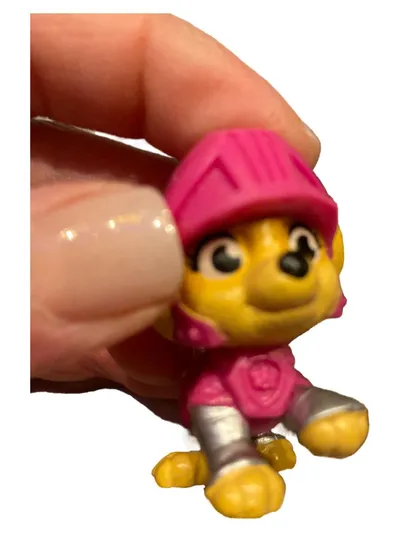 Paw Patrol Skye Ritter Spielfigur Pink Hund 5 cm