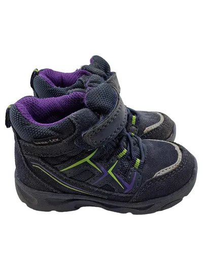 BAMA Kinder Outdoorschuhe Gr. 21 bama-tex wasserdicht Blau Lila
