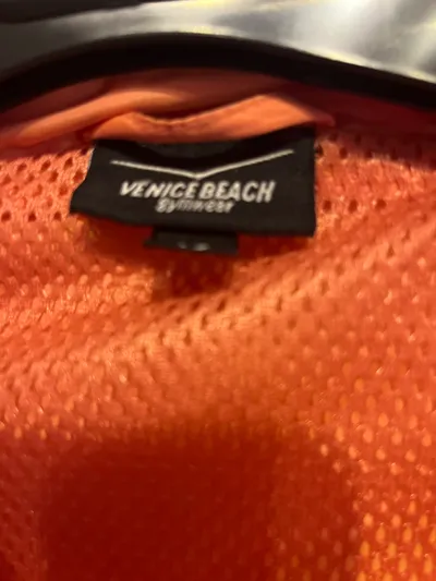 Venice Beach Windjacke Damen Gr. M Orange Sportjacke Nylon