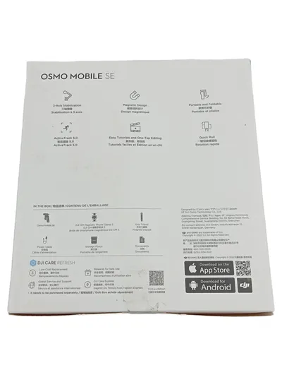 DJI Osmo Mobile SE Smartphone Gimbal Stabilizer Grau