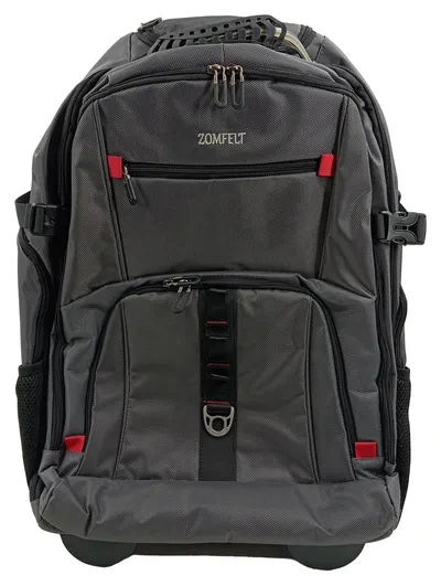 ZOMFELT Rucksack Grau Outdoor Laptop Rucksack 54cm Polyester