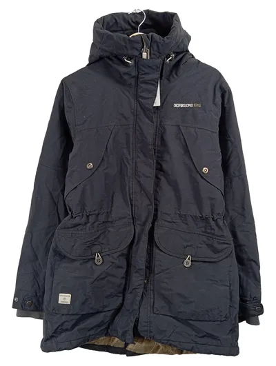 Didriksons 1913 Damen Parka Storm System Gr. 40 Schwarz Outdoor Jacke
