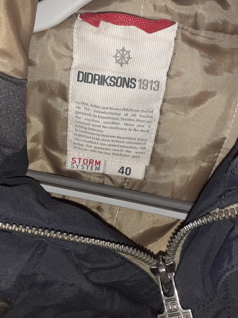Didriksons 1913 Damen Parka Storm System Gr. 40 Schwarz Outdoor Jacke 4