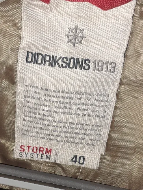 Didriksons 1913 Damen Parka Storm System Gr. 40 Schwarz Outdoor Jacke 5