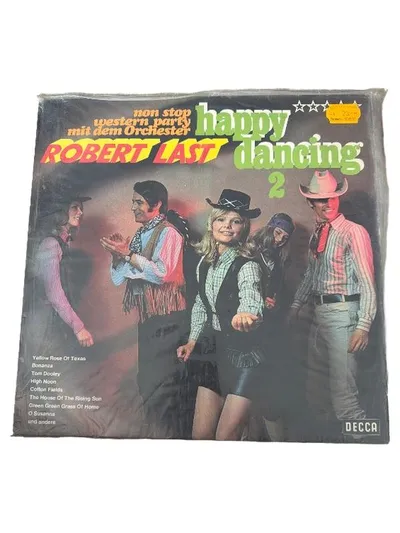 Robert Last - Happy Dancing 2 LP Vinyl Album Decca Western Party