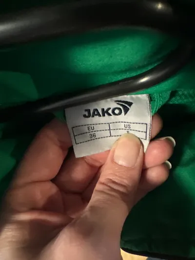 JAKO Trainingsjacke SK St. Johann, Tirol Fußball Grün Damen Gr. 36