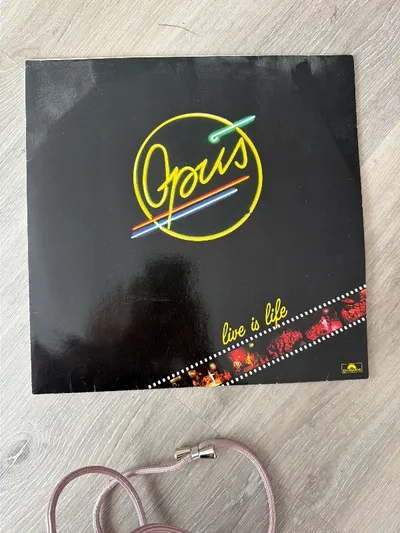 Opus Live is Life Vinyl LP Album Polydor 80er Pop Rock