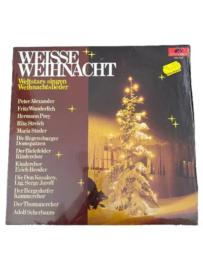 Weisse Weihnacht Weltstars singen Weihnachtslieder Vinyl LP Polydor Peter