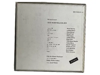 Decca Vinyl Der Rosenkavalier Richard Strauss Wiener Philharmoniker Kleiber