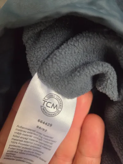 Tchibo Latzhose Kinder Petrol Outdoor Gr. 86-92