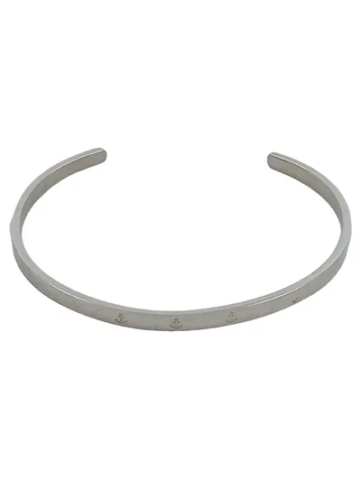 PAUL HEWITT Armreif Edelstahl Silber Anker Maritim Unisex Armband