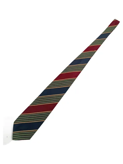 Feliciani Krawatte Herren Mehrfarbig Gestreift Business 145 cm x 8 cm