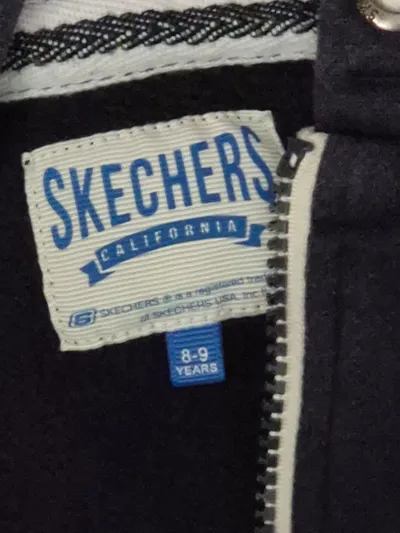Skechers Sweatjacke California 1992 Kinder Hoodie Blau Gr. 134, 140