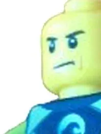 LEGO Space Alien Blue Suit Minifigur Kinder Sammelfigur Blau Grün Gelb 3