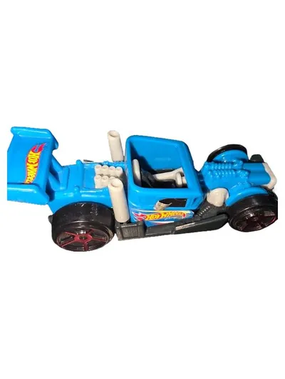 Hot Wheels Spielzeugauto Blau McDonald's 2013 Hot Rod Kunststoff 8cm
