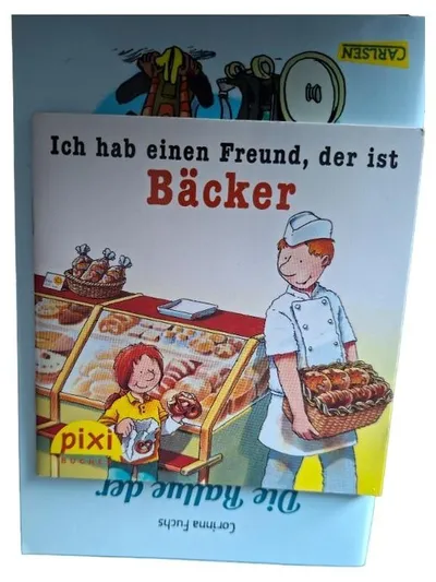 Carlsen Pixi Buch Ich hab einen Freund der ist Bäcker Corinna Fuchs Kinderbuch