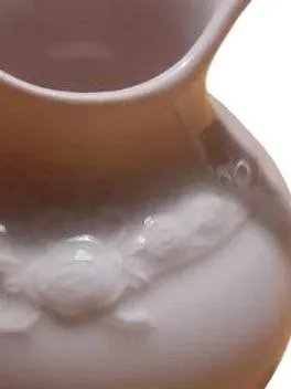 Hutschenreuther Porcelaine Rose Milchkännchen Porzellan Rosa 8cm Klassisch