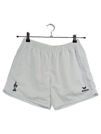ERIMA Sport Shorts Damen Gr. 36 S Weiß Kurze Hose Fitness Training