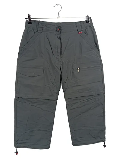 Maier Sports Damen Outdoorhose Zip-Off Grau Gr. 42 W33 Wanderhose