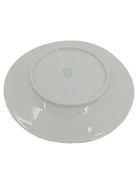 Bavaria Kuchenteller Porzellan Weiß Gold Blumenmuster 19 cm Klassisch 2